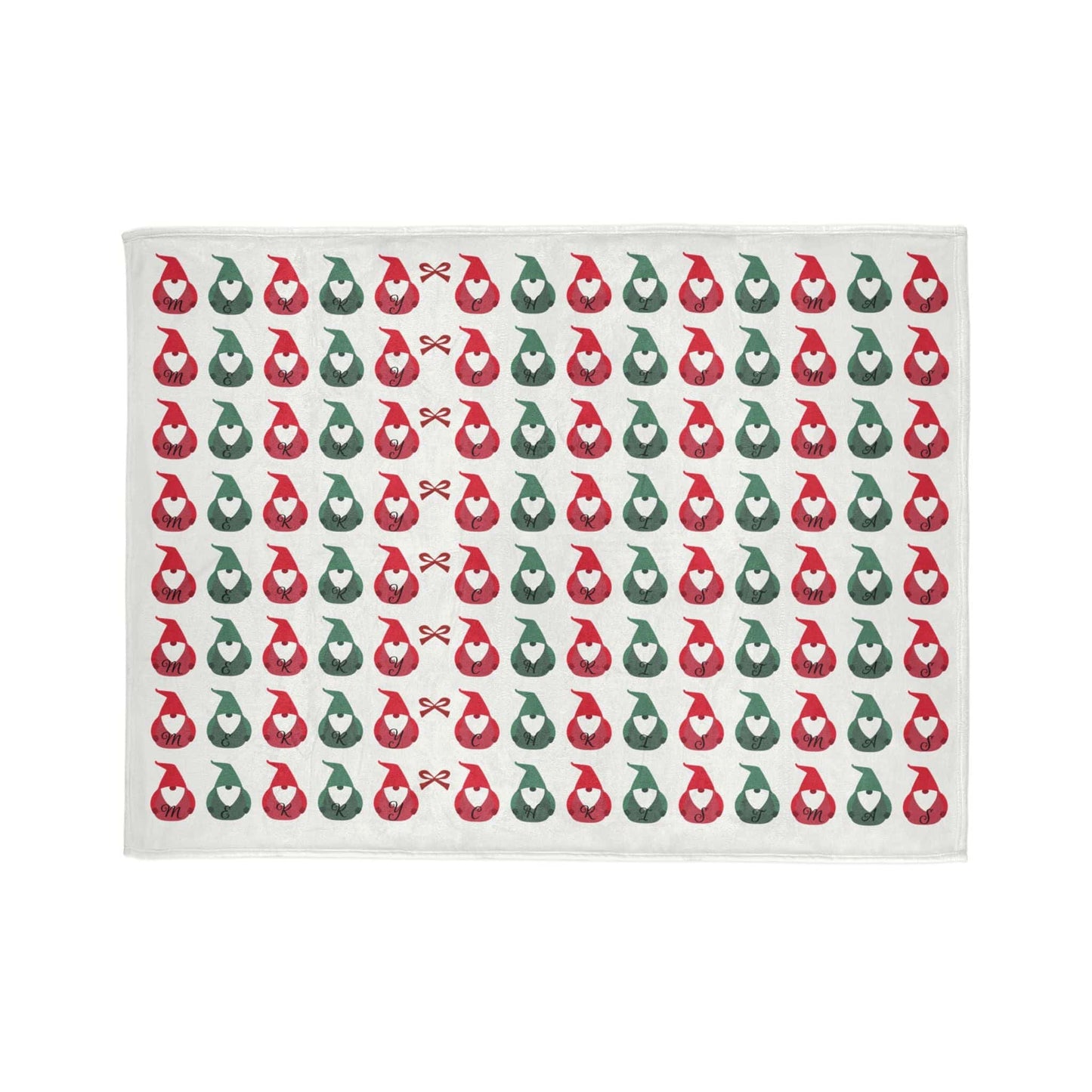 Printify Home Decor 60" × 80" Christmas Gonk Polyester Blanket - Festive Colours